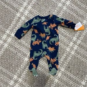 Dinosaur fleece  onesie pajama